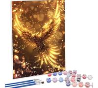 Paint by Numbers for Adults, Bird Animal Painting by Number Kits On Canvas, Adults Beginners DIY Acrylic Oil Craft Art Painting Kits with Brushes Gifts for Home Wall Decor 24x36 Inch PjY2725 U-X