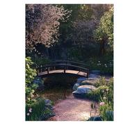 Paint by Numbers for Adults, Bridge Painting by Numbers Tree 40 x 54Inch, DIY Hobbies for Adults Women, Painting on Canvas Using Acrylic Paint and Brushes, Wall Art Set for Room Decor Gifts LSJ-470