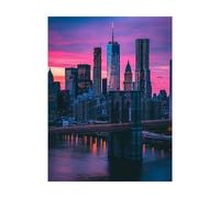Paint by Numbers for Adults Brooklyn Bridge Paint by Numbers Kits Cloud, Hobbies for Adults Women Art Supplies 28x20 in, Wall Art Crafts Color Canvas for Painting,Homen Decor Gifts for Women 2YH-14684