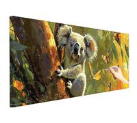 Paint by Numbers for Adults Butterfly 150x60cm Large Paint by Numbers Kits Koala, Cheerful Painting Hobbies for Adults Women DIY Acrylic Pigment Oil Painting Crafts Art Kits Gifts for Women Decor V-73