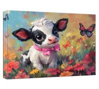Paint by Numbers for Adults Butterfly, Animal Adult Paint by Numbers Canvas Kits Arts and Crafts Kit DIY Color Oil Painting Acrylic Paints with 3 Brushes for Gifts Home Wall Decor 28x40 Inch, Model704