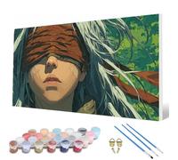 Paint by Numbers for Adults, Cartoon Paint by Numbers Woman Painting kits for Adults Pattern Design DIY Art Crafts for Home Room Decor, Wall Art, Bedroom Decor, Gifts for Women 100 x 200 cm -hcw25074U