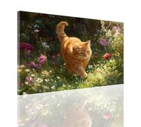 Paint by Numbers for Adults Cat Painting by Numbers, DIY Hobbies for Adults Women Paint by Number Plant Canvas Oil Painting Kits with Brushes and Acrylic for Christmas Decorations 50x70cm 2y-703