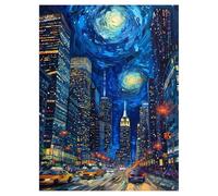 Paint by Numbers for Adults,City Painting by Numbers for Adults,Adult Paint by Numbers City,Paint by Numbers Perfect for Gifts and Home Wall Decor 12x16in