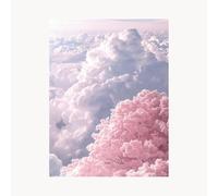 Paint by Numbers for Adults Cloud Paint by Numbers Kits 32 x 24 Inch with Acrylic and Pens Color Canvas for Painting, Flower Paintings Hobbies for Adults Women, Wall Art Room Decor Gifts FYH-7477