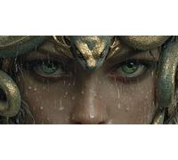 Paint by Numbers for Adults, DIY Acrylic Oil Painting Kits on Canvas Without Frame, Painting by Numbers Kit 30x60cm/12x14inch Home Wall Decor, Multiple Styles Snake Woman for Gifts & Beginners A-726