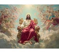 Paint by Numbers for Adults, DIY Canvas Oil Painting Kits for Kids or Beginner with Paint Brushes Acrylic Pigment Drawing Paintwork 8x12inch Without Frame Gift Home Wall Decor Angel Man B902