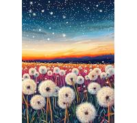 Paint by Numbers for Adults, DIY Starry Sky Paint by Numbers for Adults, DIY Nature Oil Painting Art Kits on Canvas for Women's Hobbies, for Gifts and Home Wall Decor (without Frame), 32x48 Inch, A-39