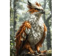 Paint by Numbers for Adults Eagle Paint by Numbers for Children Animal, DIY Colorful Canvas Oil Painting Kits Hobbies for Adults Women Paintings Arts for Home Wall Decor with Frame 30x40cm 2-5775