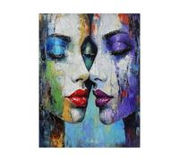 Paint by Numbers for Adults Face Paint by Numbers Kits Abstract, DIY Hobbies for Adults Women Art Supplies 28x20in, Wall Art Crafts Color Canvas for Painting, Gifts for Women and Home Decor 2YH-11288