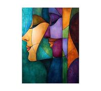 Paint by Numbers for Adults Face Paint by Numbers Kits Abstract, DIY Hobbies for Adults Women Art Supplies 38 x 28Inch, Wall Art Crafts Color Canvas for Painting, Home Decor Gifts for Women 2YH-11096