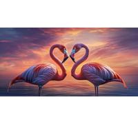 Paint by Numbers for Adults Fire Bird DIY Paint by Number Animal Painting by Numbers for Beginners, Acrylic Canvas Painting Art Crafts for Adults, Home Decor, Gifts for Women 30X60CM (Without Frame)
