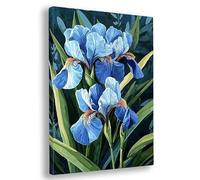 Paint by Numbers for Adults Flower, 20x28 Inch Plant Paint by Numbers Kits for Adults Beginner, DIY Oil Painting Acrylic Paints, Canvas Art Kits for Kids, for Gifts and Wall Decor, with Frame, C-06