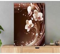Paint by Numbers for Adults Flower, Abstract Paint by Numbers for Children Beginner, DIY Oil Paintings Kit for Adults Women Gifts, with Brushes and Pigment, Home Decor, 60x80cm with Frame Ly3-8799
