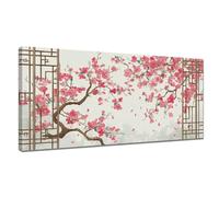 Paint by Numbers for Adults Flower, Large Chinese Style Paint by Numbers Kits XXL 60x120cm, DIY Painting by Number Canvas Kits with Acrylic Pigment and Paintbrushes, Hobbies for Women Gifts Y3-792