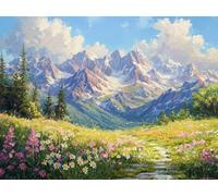 Paint by Numbers for Adults Flower Plant, Paint by Numbers Kits Children Ages 8-12 and Beginners, Hobbies for Adults Women, Diy Oil Painting Crafts Gifts Home Decor or Bathroom Wall Art 10x20cm H-219