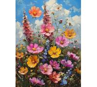 Paint by Numbers for Adults Flower, Plant Paint by Numbers Kits, DIY Color Oil Painting Adult Crafts, Painting Kits with Brushes and Acrylic, for Home Wall Decor, Gifts for Women, 16x20in 1-2125