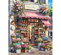 Paint by Numbers for Adults, Flower Shop Painting Kits, 16 x 20 Inch