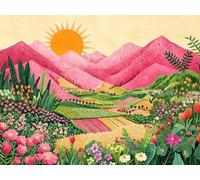 Paint by Numbers for Adults Flower Sunset, Paint by Numbers Kits Children Ages 8-12 and Beginners, Hobbies for Adults Women, Diy Oil Painting Crafts Gifts Home Decor or Bathroom Wall Art 45x60cm H-155