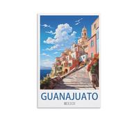 Paint by Numbers for Adults,Guanajuato Mexico,Paint by Numbers Kits for Children, Kids Painting by Numbers Kit for Home Decoration 20x30cm