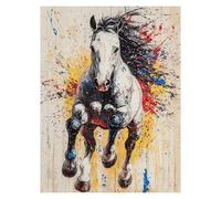 Paint by Numbers for Adults, Horse Painting by Numbers for Children Crafts Animal 28x38In, DIY Hobbies for Adults Women, Painting on Canvas Using Acrylic Paint and Brushes Wall Art Room Decor LSJ-1910