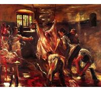 Paint by Numbers for Adults in The Slaughter House DIY Oil Painting Kits Drawing On Canvas Art Decor Gifts