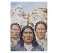 Paint by Numbers for Adults, Indian Painting by Numbers Landscape 12 x 16 Inch, Hobbies for Adults Women, Painting on Canvas Using Acrylic Paint and Brushes, Wall Art Set for Room Decor LSJ1149