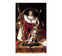 Paint by Numbers for Adults Ingres《Emperor Napoleon I On His Imperial Throne》 Adults Paint Kits Canvas Gifts Arts Crafts for Home Decor