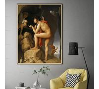 Paint by Numbers for Adults Ingres《Oedipus Explaining The Enigma of The Sphinx》 Adult Paint by Number Kits On Canvas