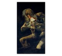 Paint by Numbers for Adults Kids Francisco Goya《Saturn Devouring His Son》 DIY Oil Painting Canvas Print Wall Art Home Decoration