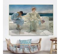 Paint by Numbers for Adults Kids Lawrence Alma-Tadema《Ask Me No More》 DIY Oil Painting Canvas Print Wall Art Home Decoration