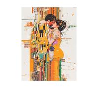 Paint by Numbers for Adults Kiss Paint by Numbers Kits Embrace, DIY Hobbies for Adults Women Art Supplies 20x28 in, Wall Art Crafts Color Canvas for Painting, Gifts for Women and Home Decor 2YH-12598