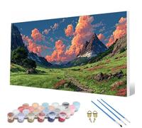 Paint by Numbers for Adults, Landscape Paint by Numbers Cloud Painting Kits for Adults Pattern Design DIY Art Crafts for Home Room Decor, Wall Art, Bedroom Decor, Gifts for Women 50X80Inch -hcw2507TE