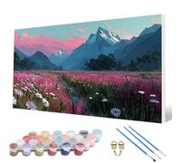 Paint by Numbers for Adults, Landscape Paint by Numbers Mountains Painting Kits for Adults Pattern Design DIY Art Crafts for Home Room Decor, Wall Art, Bedroom Decor, Gifts 50X80Inch -hcw25073I