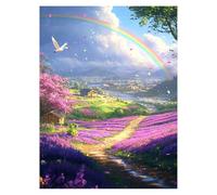 Paint by Numbers for Adults, Landscape Painting by Numbers for Children Nature 28x38In, DIY Hobbies for Adults Women, Painting on Canvas Using Acrylic Paint and Brushes, Wall Art Room Decor LSJ-3926