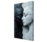 Paint by Numbers for Adults Large Abstract 30x60cm/12x24inch Paint by Numbers Landscape Kits On Canvas DIY Acrylic Painting Art Kits Adult Crafts for Home Room Decor,Gifts for Women,with Framed,d642k