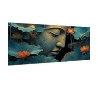 Paint by Numbers for Adults Large Retro 45x70cm/18x28inch Paint by Numbers Zen Kits On Canvas DIY Acrylic Painting Art Kits Adult Crafts for Home Room Decor, Gifts for Women, with Framed, d831k