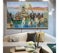 Paint by Numbers for Adults Lawrence Alma-Tadema《The Finding of Moses》 Adult Paint by Number Kits On Canvas