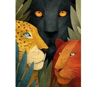 Paint by Numbers for Adults Leopard Paint by Numbers for Children Cat, DIY Colorful Canvas Oil Painting Kits Hobbies for Adults Women Paintings Arts for Home Wall Decor with Frame 50x70cm V-2867