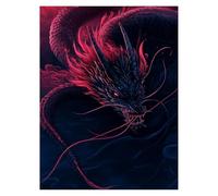 Paint by Numbers for Adults, Leopard Painting by Numbers Canvas for Children Wall Art Supplies 32 x 24 In, DIY Fantasy Colorful Canvas Painting Adult Crafts for Room Decor and Gifts for Women LSJ1439