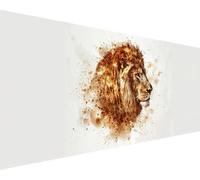 Paint by Numbers for Adults Lion Paint by Numbers Animal Oil Painting Color Canvas Kits with 3 Brushes and Acrylic Pigment Drawing Craft Art Kits, Gift for Women, Home Wall Decor 100x200cm z2-23F