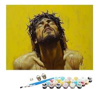 Paint by Numbers for Adults Man,Abstract Painting by Number Kits,DIY Canvas Oil Painting Kit Hobbies for Adults Women with 3 Brushes and Acrylic,Room Decor 40x60Inch/100 x 150 cm Without Frame L8-742