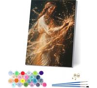 Paint by Numbers for Adults Man, Paint by Numbers Kits God on Cavans, DIY Craft Oil Paintings Art Kits with Acrylic and Brushes, Hobbies for Adults Women, Painting for Home Wall Decor 32x44 in V-6171