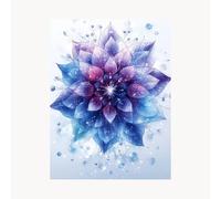 Paint by Numbers for Adults Mandala Paint by Numbers Kits 44x32In with Acrylic and Pens Color Canvas for Painting, Flower Paintings Hobbies for Adults Women, Wall Artwork Room Decor Gifts FYH-8357