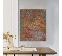 Paint by Numbers for Adults Paul Klee Town Castle Adult Paint by Number Kits On Canvas