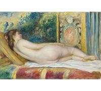 Paint by Numbers for Adults Pierre Auguste Renoir Naked Woman At The Sofa Digital Oil Canvas Painting Kits for Kids Birthday Wedding Decorations Gifts