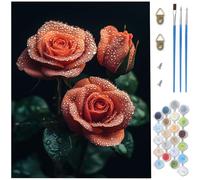 Paint by Numbers for Adults Plant, Flower Painting by Number Kits, DIY Canvas Oil Painting Kit Hobbies for Adults Women with Brushes Acrylic for Halloween Decorations 40x60 inch /100 x 150 CM D1-1158