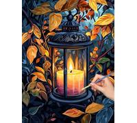 Paint by Numbers for Adults Plants, Paint by Numbers Canvas Kits for Adults, 3 Nylon Brushes, Zen Painting by Number Kits for Children, Wall Art for Room Home Decor, Gifts for Women 40x50cm, -8227