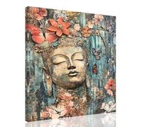 Paint by Numbers for Adults Retro,Zen Painting by Numbers for Children, DIY Hand Painted Oil Painting Art Crafts, 24X36Inch Wrinkle Free Canvas Kits for Room Decor, Gifts for Women (with Frame)kk-668