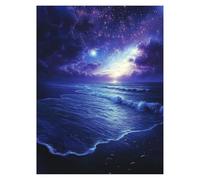 Paint by Numbers for Adults, Sea Painting by Numbers for Children Landscape 20 x 28in, DIY Hobbies for Adults Women, Painting on Canvas Using Acrylic Paint and Brushes, Wall Art Room Decor LSJ-4218